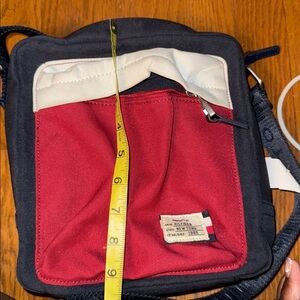 Red white blue Navy Crossbody Bag Fourth of July